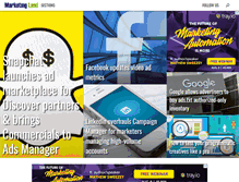 Tablet Screenshot of marketingland.com